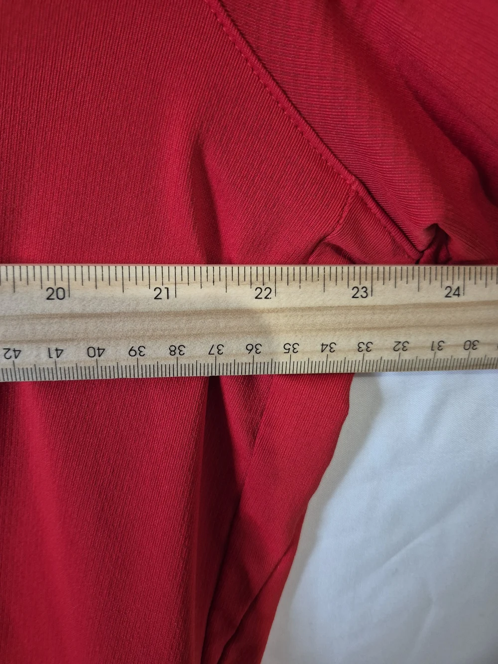 Nike Men’s Red Polo Shirt with White Swoosh